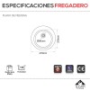 Fregadero Resina Sintética Syan Minos Sobre-Encimera