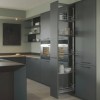 Bastidor Columna Extraíble 255 Green Line Cromo