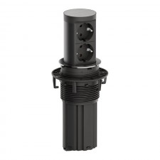 Torre de Enchufes Elevator 2 Inox Cover Box