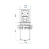 Torre de Enchufes Elevator 2 Inox Cover Box