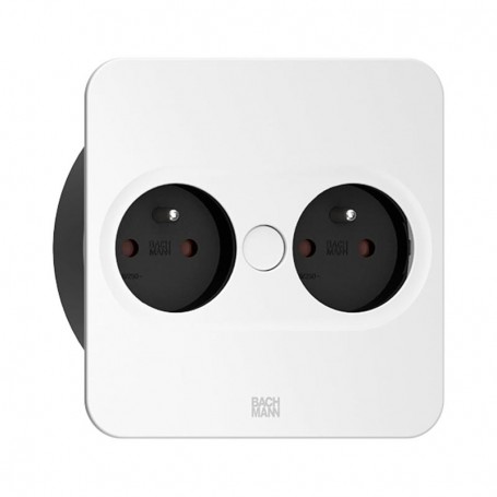 Módulo Eléctrico TWIST 2 Blanco Rectangular