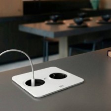 Módulo Eléctrico TWIST 2 Blanco Rectangular