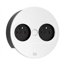 Módulo Eléctrico TWIST 2 Blanco Redondo