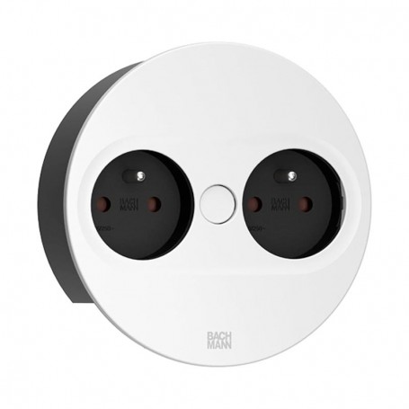 Módulo Eléctrico TWIST 2 Blanco Redondo
