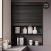 Kit Persiana Box Milano Aluminio Negro Mate Lama 40
