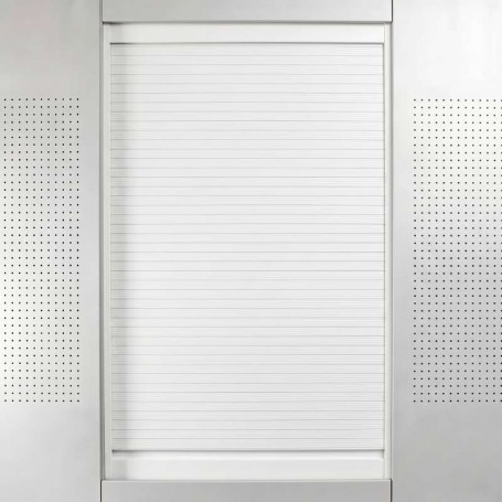 Kit Persiana Box Milano Aluminio Blanco Mate Lama 25
