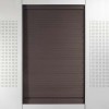 Kit Persiana Box Milano Aluminio Cacao Lama 25