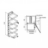 Kit Bastidor Columna Extraíble Maxi Lamina