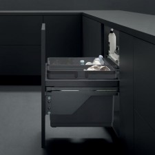 Cubo de Basura para Mueble Bajo Globe Antracita