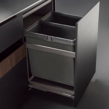 Cubo de Basura para Mueble Bajo Kombi Antracita