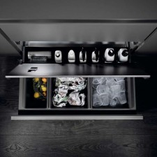 Cubo de Basura para Mueble Bajo MoveBin Antracita
