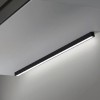 Perfil Aluminio Luz Led Mec 1 Superficie Recto