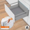 Cacerolero Gris 65 kg Tandembox Antaro D con TIP-ON BLUMOTION