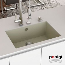 Fregadero Resina Sintética 1 Seno Poalgi SHIRA 502