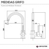 Grifo de Encimera Monomando Grycoter GF124