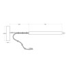 Lámpara Techo Tubular Led 12V 2W 6000K Groove