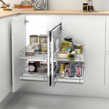 Extraible Articulado de Acero/Melamina para Mueble de Cocina