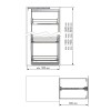 Kit Bastidor Columna Extraíble Compact