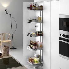 Kit Bastidor Despensero Extraíble Titán Flat Cromo