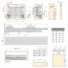 Cajón para Cocina y Baño Vantage-Q Emuca