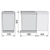 Cubo Basura 16 L Extracción Manual Tapa Automática