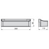 Juego de Bandejas 350 mm Almacenaje Auxiliar para Mueble