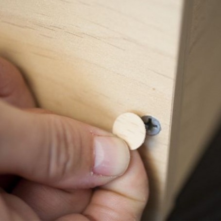 Tapón Adhesivo para Tornillos de Muebles de Cocina (100 uds)