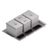 Conjunto Cubos de Basura para Cajón de Cocina 600/800/900 mm