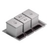 Conjunto Cubos de Basura para Cajón de Cocina 600/800/900 mm