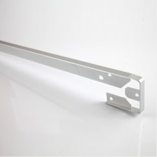 Unión Recta de Aluminio para Encimera Postformada de 4 cm