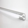 Unión Recta de Aluminio para Encimera Postformada de 4 cm
