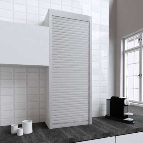 Persiana de 60 x 150 cm de PVC Inox para Mueble de Cocina