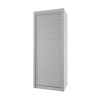 Persiana de 60 x 150 cm de PVC Inox para Mueble de Cocina