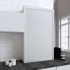 Persiana de 90 x 150 cm de PVC Blanco para Mueble de Cocina