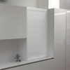 Persiana de Aluminio Blanco para Mueble de Cocina