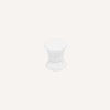Pomo Metálico Blanco 3426 para Cocina