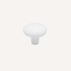 Pomo Metálico Blanco 3458 para Cocina