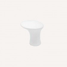 Pomo Metálico Blanco 3497 para Cocina