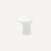 Pomo Metálico Blanco 3497 para Cocina