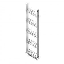 Bastidor Extraíble Flat Slim Cromado para Mueble Columna
