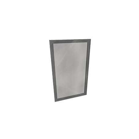Puerta Normal Vitrina Marco Aluminio