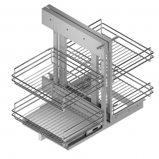 Extraible Articulado de Acero para Mueble Rincón de Cocina