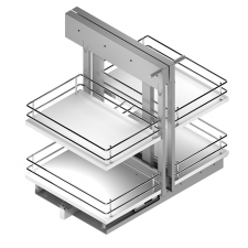 Extraible Articulado de Acero/Melamina para Mueble de Cocina