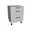 Mueble Bajo 1 Caj&oacute;n + 2 Gaveteros