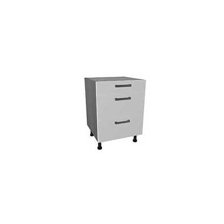 Mueble Bajo 2 Cajones + 1 Gavetero