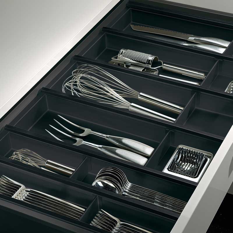 Mueble Cubertero Para Cajon De 90 Cm Cubertería Cubertero Para