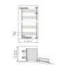 Columna Despensero Nova Flat