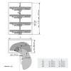 Columna Deslizante Dolphin II Nova Flat
