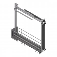 Soporte Paños Extraíble Antracita Compact Lateral
