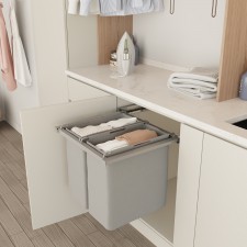 Tolva Ropa Extraíble para Puerta Batiente